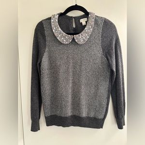 Jcrew herringbone sweater